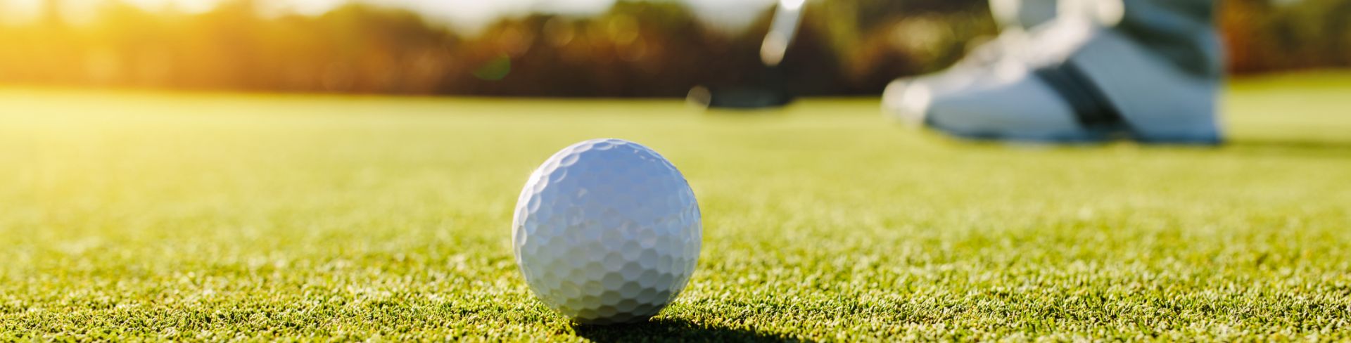 A golf ball on the edge of the hole.