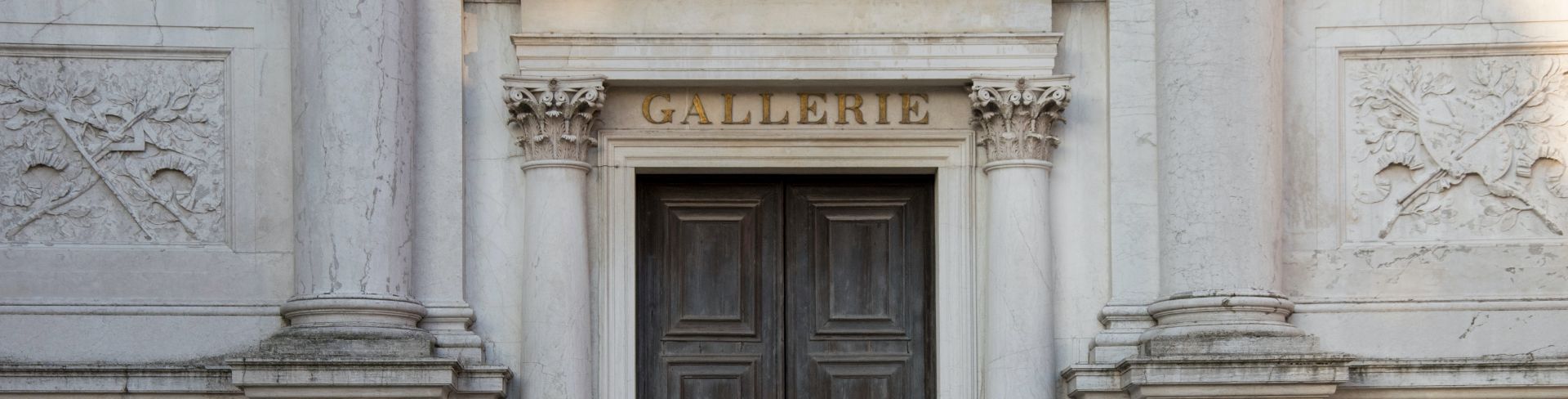 The doors of Gallerie dell'Accademia stand waiting to welcome guests.