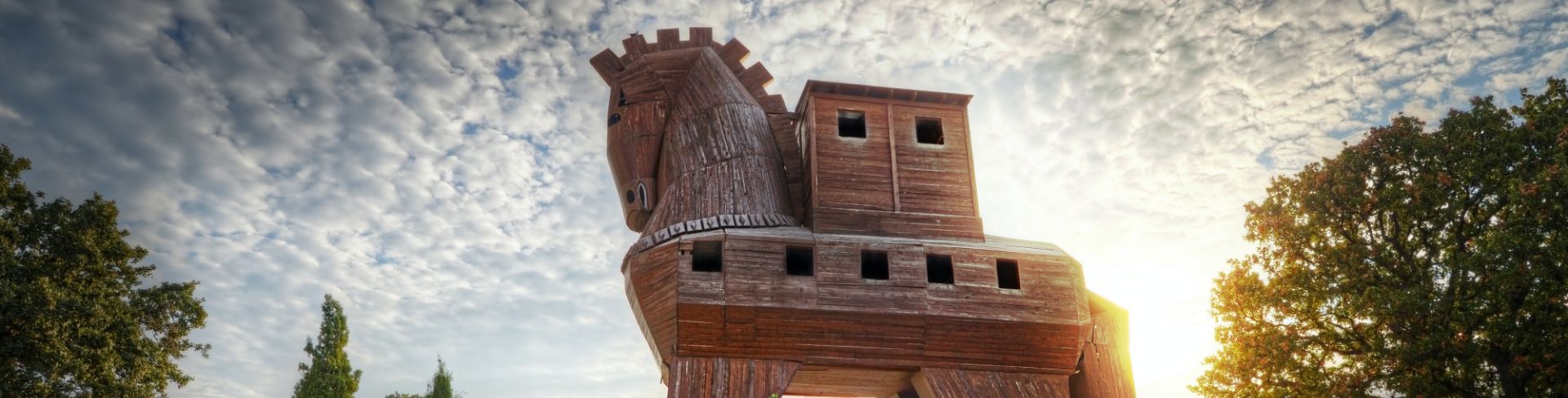 A model of the Trojan Horse.