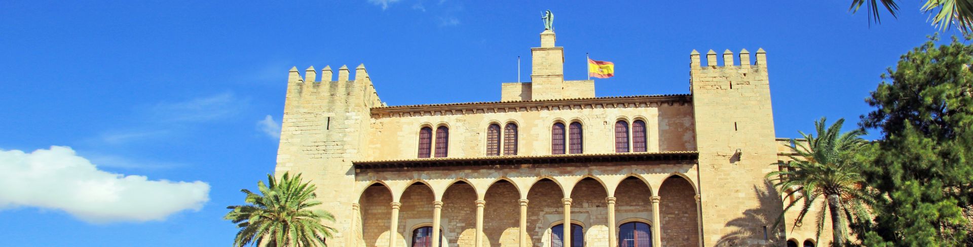 The Royal Palace of La Almudaina.