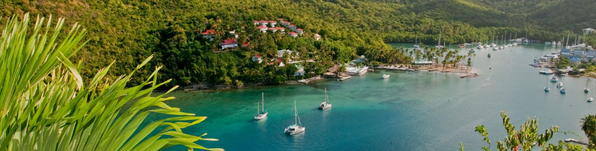 Marigot Bay and St. Lucian Sailaway