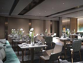 Specialty dining restaurant on board The Ritz-Carlton Yacht Collection.