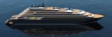 The Ritz-Carlton Yacht Collection's inaugural yacht.
