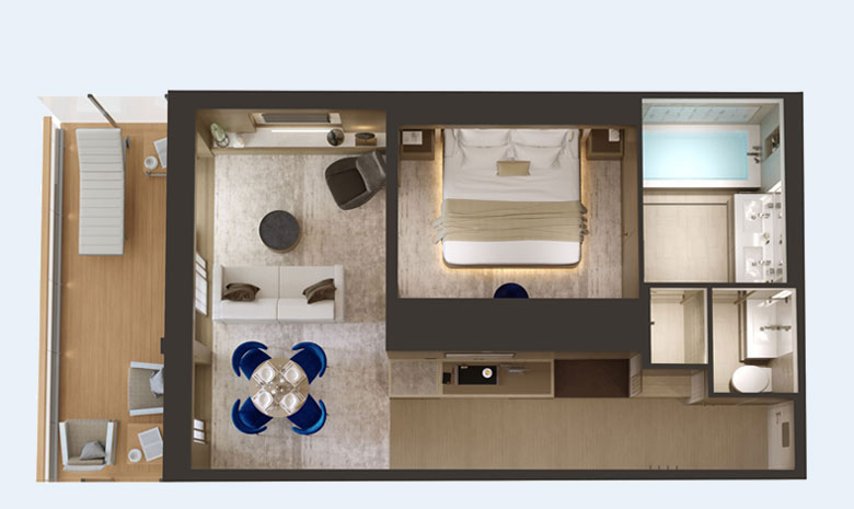 The signature suite.